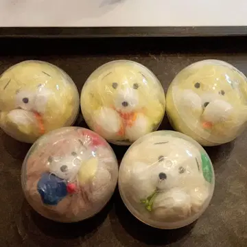 [ 쿠즈미짱 ] 봉제 인형 키링 ( 5개 세트 ) 새상품 캡슐 포함