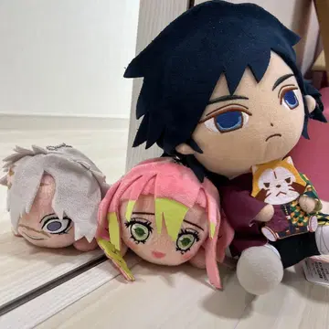 귀멸의 칼날 봉제 인형 세트