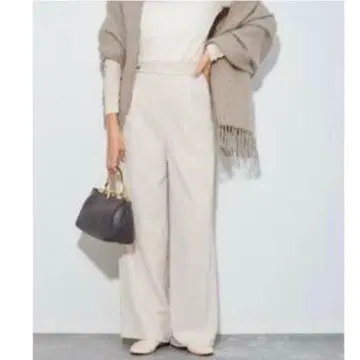 plage 드라이 스트레이트 팬츠 사이즈/38