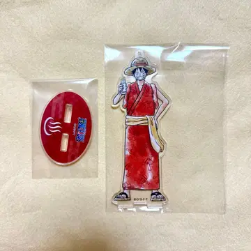 ONE PIECE 루피 아크릴 스탠드 온천 유카타 신작 한정판 레어