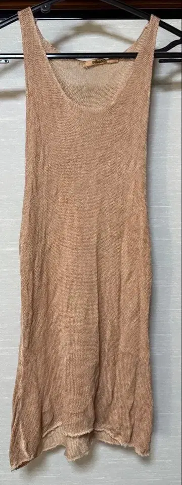 salsation 살세이션 베이지 탱크탑