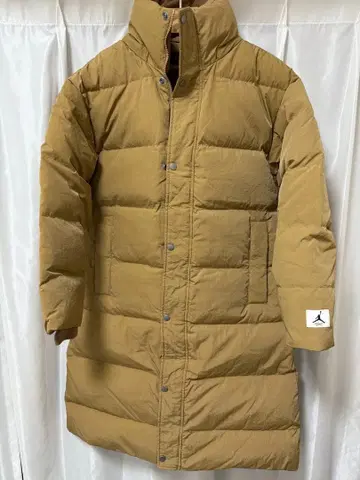 Jordan 카멜 롱 다운 자켓