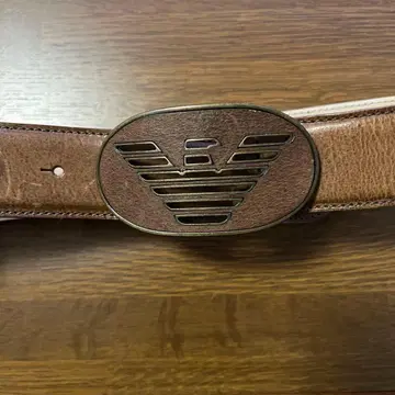 엠포리오 아르마니 천연 가죽 벨트 사이즈 46