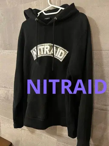 새상품급 초기 나이트레이드 후드티 아치 로고 리얼위드
