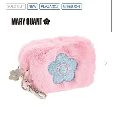 마리콴트 카라비너 포함 파우치 핑크 PLAZA 한정판