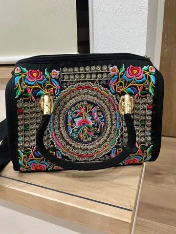 자수 보스턴 백