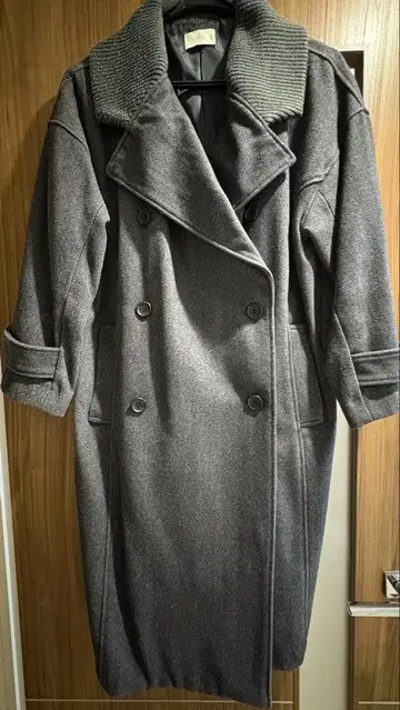 KBF 그레이 와이드 P코트