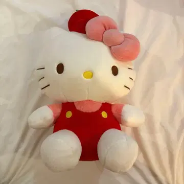 가격 인하 중 [한국 한정판] 산리오 키티 사과 봉제 인형