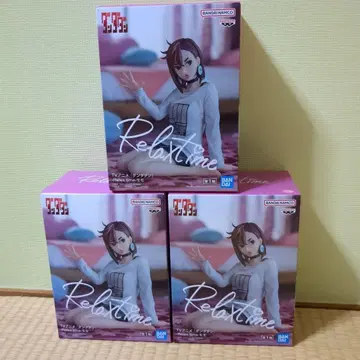 다다단 반다이 Relax time 허벅지 피규어 3체 세트 미개봉 새상품