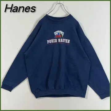 [ 레어 ] Hanes 헤인즈 빈티지 프린트 맨투맨 XL 상당