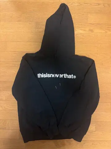 thisisneverthat 블랙 후드티