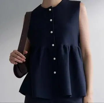 안피로 페플럼 베스트 네이비 L