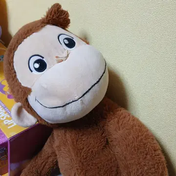 호기심 많은 조지 봉제 인형