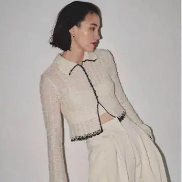 TODAYFUL Mesh Jacquard Knitshirts