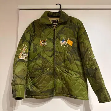 동양 베트남 자켓 카모플라주 카모 패턴 S 사이즈