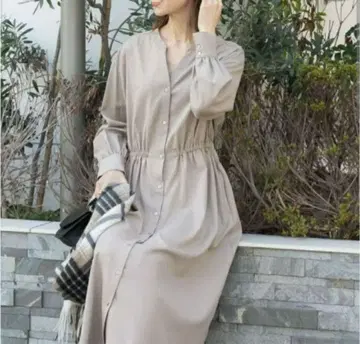 어반리서치 로쏘 이지케어 셔츠 원피스