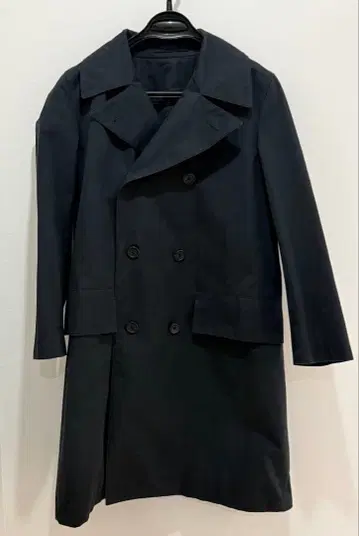 새상품급 마가렛호웰 울 라이너 세트 트렌치 코트 다크 네이비