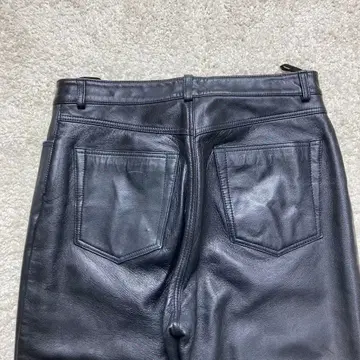 가죽 팬츠 79cm (w30) 블랙 양가죽 안감 복선상사 남성용