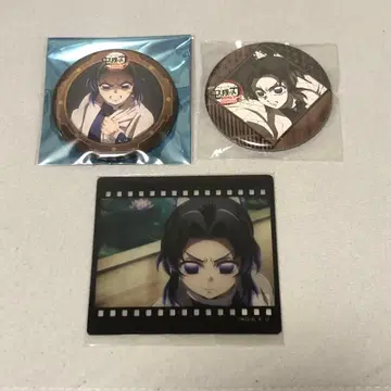 귀멸의 칼날 코쵸우 시노부 캔뱃지 클리어 카드