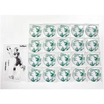 하이큐 센다이 관광 특사 야마구치 타다시 캔뱃지 아크릴 스탠드 일괄 판매