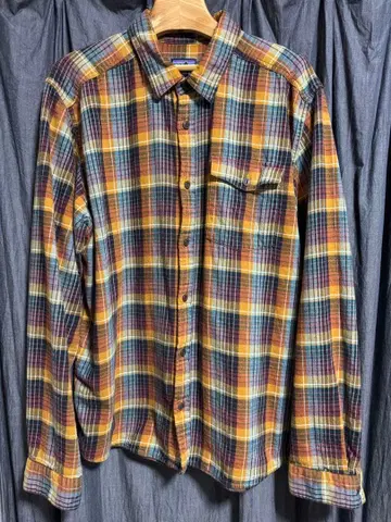 Patagonia ORGANIC COTTON 플란넬 셔츠 L 사이즈