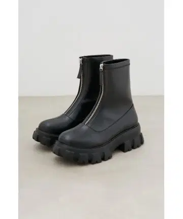 FRONT ZIP SHORT BOOTS L AZUL by Moussy