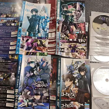 코드기어스 전권 세트 DVD 반역의 를르슈 망국의 아키토 등 전 25권