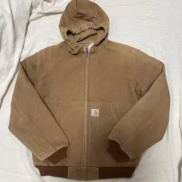 Carhartt 후드 부착 브라운 자켓