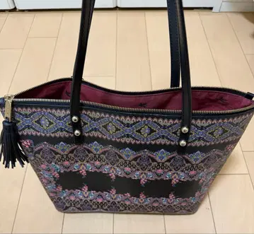 ETRO 에트로 페이즐리 무늬 토트백