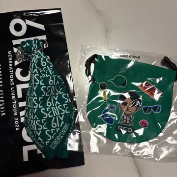 GENERATIONS REO 반다나 키링