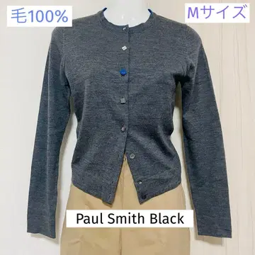 새상품급 폴스미스 그레이 울 가디건 긴팔 버튼 M