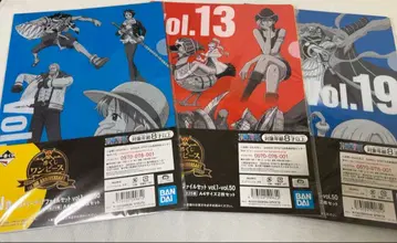 ONE PIECE 제일복권 클리어 파일 세트
