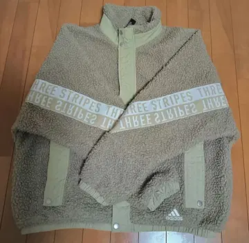 새상품급 adidas 베이지 플리스 자켓 M