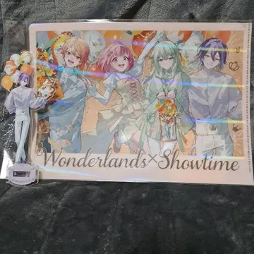 프로세카 감사제 4th 아크릴 스탠드 클리어 파일 원더쇼타임