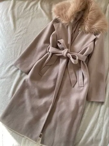 RESEXXY 퍼 포함 롱 코트 택 포함 새상품