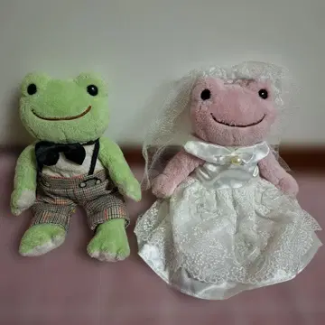 개구리 피클스 코스튬 결혼식 드레스 턱시도 세트