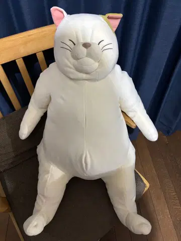 지브리 파크 한정판 고양이의 보은 무타 봉제 인형