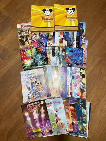 팬더풀 디즈니 뉴스레터 vol.8~84 바인더 2권 포함