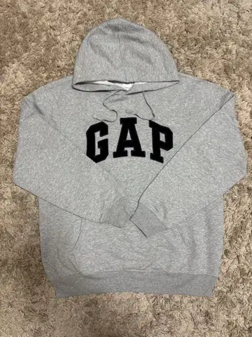 GAP 그레이 후드 부착 후드티 M 사이즈