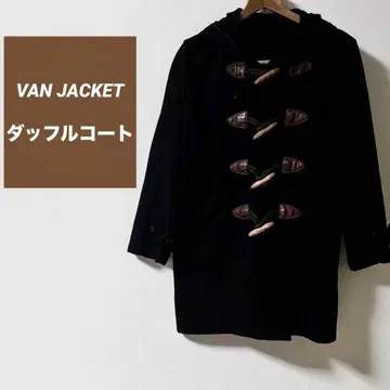 VANJACKET 더플 코트 남성용 네이비 vintage 여성용