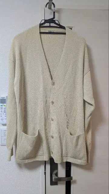 AURALEE 가디건 아이보리 사이즈 4