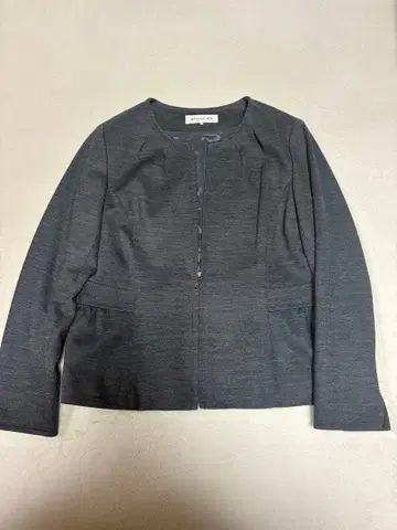 STYLE ME 컨디션 최상 노카라 자켓 그레이 13호