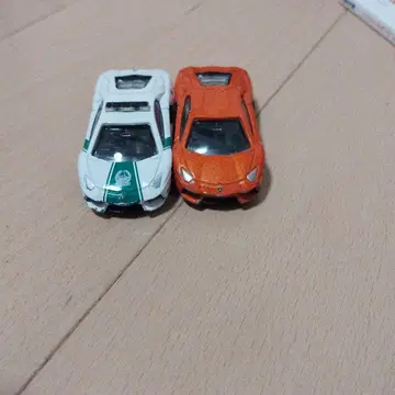 람보르기니 아 벤타도르 미니카 2대 세트