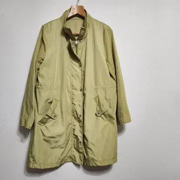 PENNY JULE 옐로우 그린 윈드브레이커 얇은 소재 점퍼