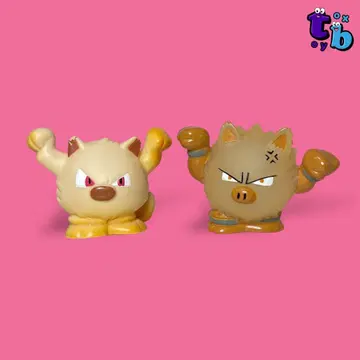 포켓몬 키즈 [망키/오코리자루 클리어ver] 손가락 인형 No.B990