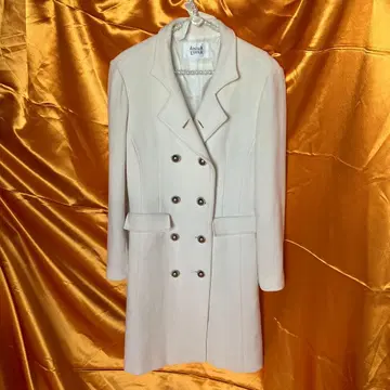 ANNA LUNA 화이트 롱 코트