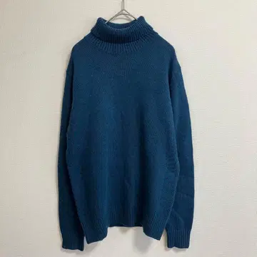 나노 유니버스 YARN BY COFIL 터틀 니트 블루 여성용