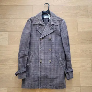 남성용 MICHEL KLEIN HOMME 트렌치코트 클리닝 완료