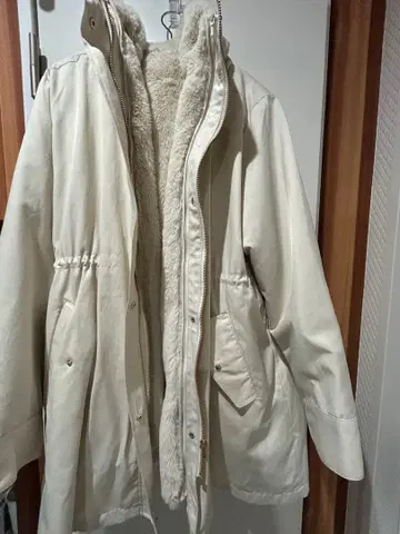 grove 3way 인조 모피 라이너 모즈 코트 3L 빅