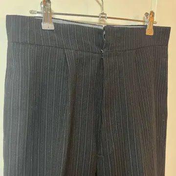 30s 프렌치 빈티지 울 슬랙스 신치 벨트